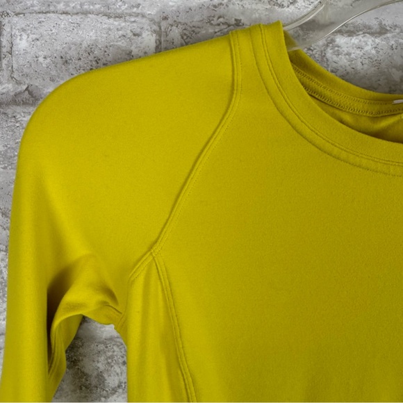 lululemon athletica Yellow Long Sleeve Top runderful - Picture 4 of 8